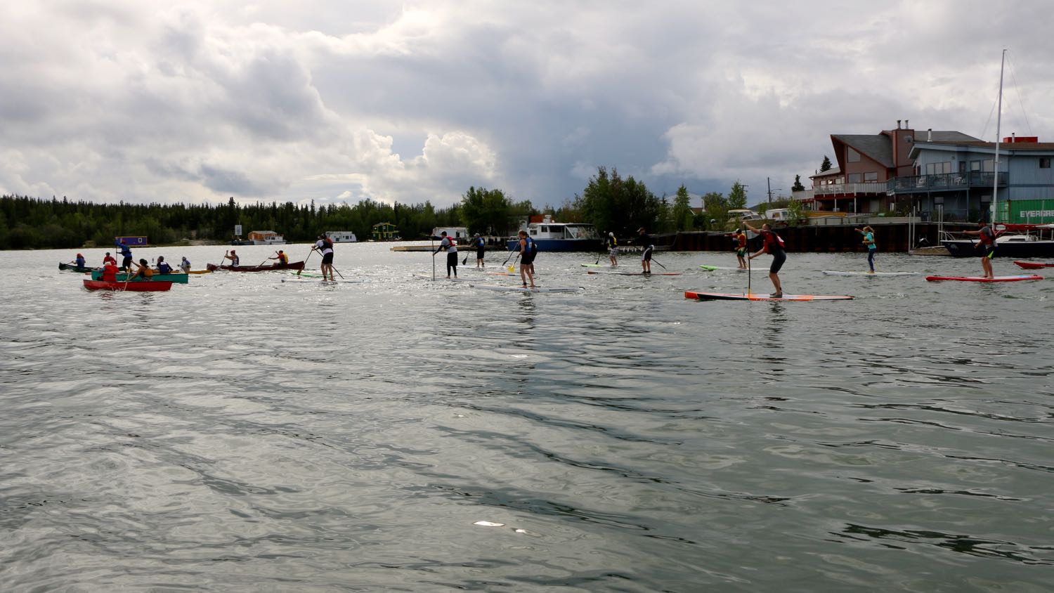 Latham Island Paddle Race 2015