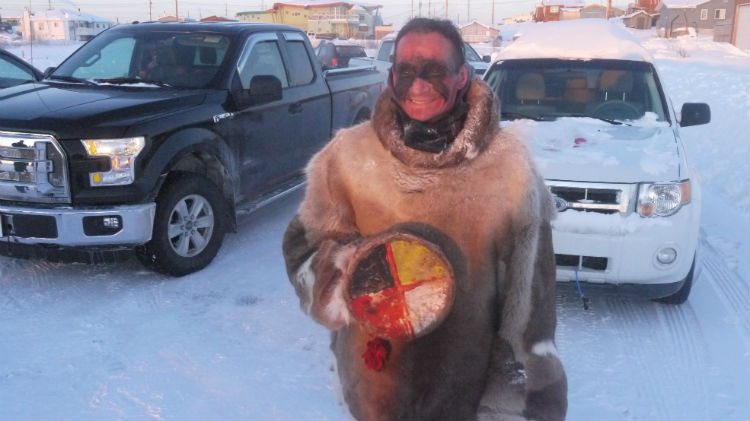 'Designed for this': Caribou Legs runs across Great Slave Lake - My Yellowknife Now